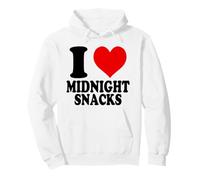 I Love Midnight Snacks Felpa con Cappuccio