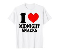 I Love Midnight Snacks Maglietta