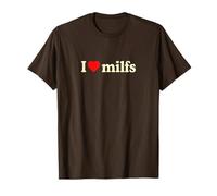 I Love Milfs Shirt · I Love Hot Moms · Milf Hunter Aesthetic Maglietta