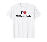 I Love Millennials Maglietta