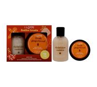 I Love Miniature Festive Treat Box by I Love Cosmetics for Unisex - 2 pezzi 3,3oz Christmas Cookie Bath and Shower Creme, 1,7oz Gingerbread Body Butter