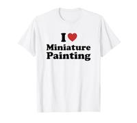 I Love Miniature Painting Larp Tabletop Rpg Maglietta