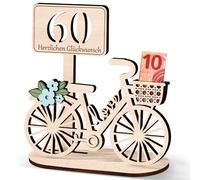 I LOVE MOM Regalo di denaro, in legno, regalo per bicicletta, fai da te per ciclisti, regali, matrimoni, feste, compleanni, anniversari (Bike-60)