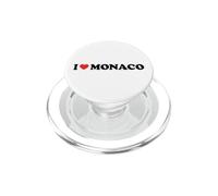 I Love Monaco Vacation Montecarlo Costa Azzurra Viaggi PopSockets PopGrip per MagSafe