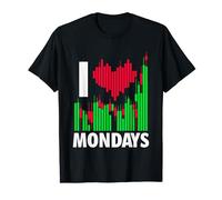 I Love Mondays Borsa Trader Trading di azioni Maglietta