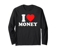 I Love Money · Amo i Soldi Y2k Clothes Iconic Slogan Maglia a Manica