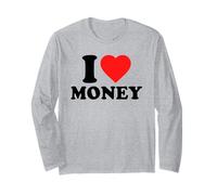I Love Money · Amo i Soldi Y2k Clothes Iconic Slogan Maglia a Manica