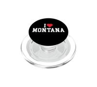 I Love Montana - MT - Throwback Design - Classic PopSockets PopGrip per MagSafe