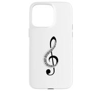 I Love Music Camicia Chiave di Violino Custodia per iPhone 15 Pro Max
