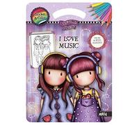 I love music. Sticker & color. Gorjuss. Ediz. a colori
