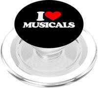 I Love Musicals - Teatro musicale umoristico divertente PopSockets PopGrip per MagSafe