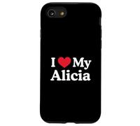 I Love My Alicia Cuore Alicia Amore Alicia Custodia per iPhone SE (2020) / 7/8