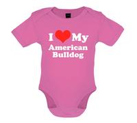 I Love My American Bulldog - T-Shirt / Body - Bulldogs Cane Cani Razza