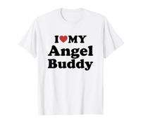I Love My Angel Buddy Maglietta