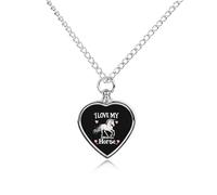I Love My Appaloosa Cavallo Personalizzato Urna Collana per Ceneri di Animali Domestici Carino Pet Memorial Ciondolo Gioielli Regali per Cane Gatto