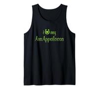 I Love My AraAppaloosa Horse Show Riding Trainer Canotta