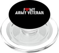 I Love My Army Veteran PopSockets PopGrip per MagSafe