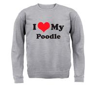 I Love My Barboncino - Adulti Felpa/Maglione - Cane Cani Animali Cute Divertente