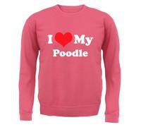 I Love My Barboncino - Adulti Felpa/Maglione - Cane Cani Animali Cute Divertente
