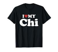I Love My Chi Nome Coordinato Coppia Maglietta