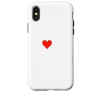 I Love My Clarinet - Heart Funny Marching Band Orchestra Custodia per iPhone X/XS