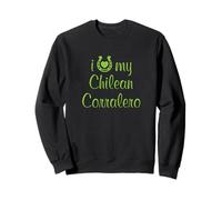 I Love My Corralero Horse Show Trainer cileno Felpa
