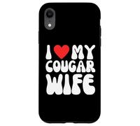 I Love My Cougar Wifeexcl Divertente Toy Boy E Younger Marito Custodia per iPhone XR
