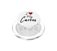 I Love My Curves Thick Womans PopSockets PopGrip per MagSafe