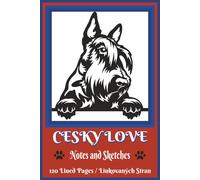 I Love My Czech Terrier: A Bilingual Notebook for Proud Dog Parents: Paw Prints on Interior Pages Accent Your Travel Notes, Dog Show Reflections, ... & Pet Lovers - 120 Lined Pages - 6 x 9 in.