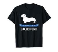 I Love My Dachshund - Bassotto a pelo corto Maglietta