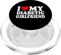 I Love My Diabetic Girlfriend PopSockets PopGrip per MagSafe