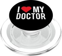 I Love My Doctor Carino Medico Medico Mamma Fidanzata Moglie PopSockets PopGrip per MagSafe