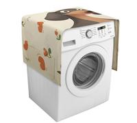 I Love My Dog Bassotti Copertura per lavatrice con tasche portaoggetti Lavatrice Asciugatrice Top Copertura antipolvere 137,9 x 52,1 cm Frigorifero Cucina Pad Protettivi Decorazione Casa