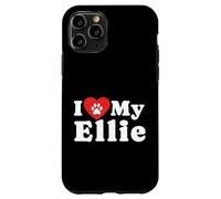 I Love My Ellie, proprietario di cani, amante dei cani Custodia per iPhone 11 Pro