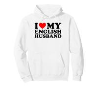 I Love My English Husband Felpa con Cappuccio