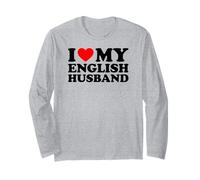 I Love My English Husband Maglia a Manica