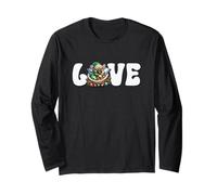 I Love My Frenchie Xmas Graphic for Mom with Christmas Vibes Maglia a Manica