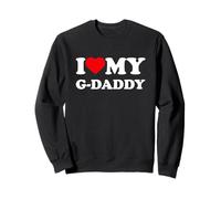 I Love My G-Daddy Heart Family Grandpa GDaddy Felpa