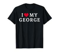 I Love My George, Amo Il Mio George Maglietta