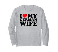 I Love My German Wife Maglia a Manica