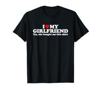 I Love My Girlfriend Yes She Bought Me This Maglietta
