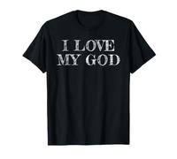 I Love My God, Amo Il Mio God Maglietta