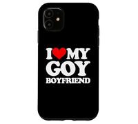 I Love My Goy Boyfriend - Divertente Detto Sarcastico Carino Ebreo Custodia per iPhone 11