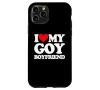 I Love My Goy Boyfriend - Divertente Detto Sarcastico Carino Ebreo Custodia per iPhone 11 Pro