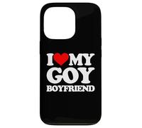 I Love My Goy Boyfriend - Divertente Detto Sarcastico Carino Ebreo Custodia per iPhone 13 Pro