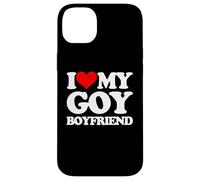 I Love My Goy Boyfriend - Divertente Detto Sarcastico Carino Ebreo Custodia per iPhone 14 Plus