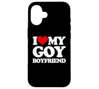 I Love My Goy Boyfriend - Divertente Detto Sarcastico Carino Ebreo Custodia per iPhone 16