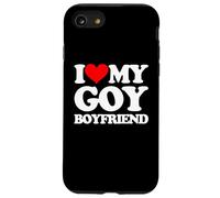 I Love My Goy Boyfriend - Divertente Detto Sarcastico Carino Ebreo Custodia per iPhone SE (2020) / 7/8