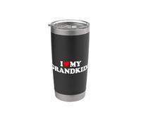 I Love My Grandkids Bicchiere termico in acciaio inox doppia parete