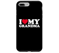 I Love My Grandma, I Heart My Grandma Custodia per iPhone 7 Plus/8 Plus